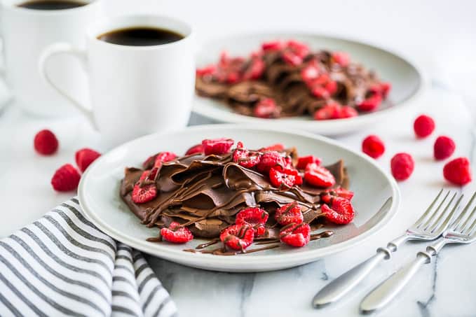 Indulge Your Weekend with Decadent Double Chocolate Gluten-Free Crepes